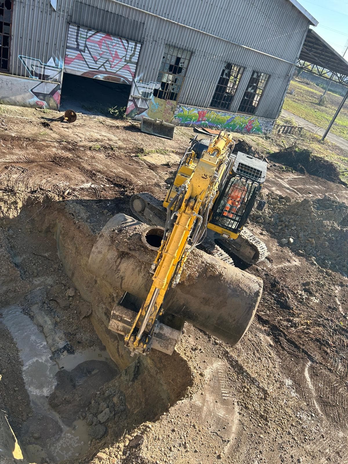 Messa in sicurezza di emergenza e rimozione cisterne interrate